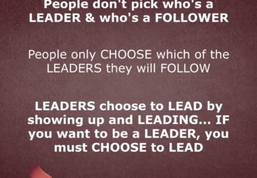 Choose to Lead